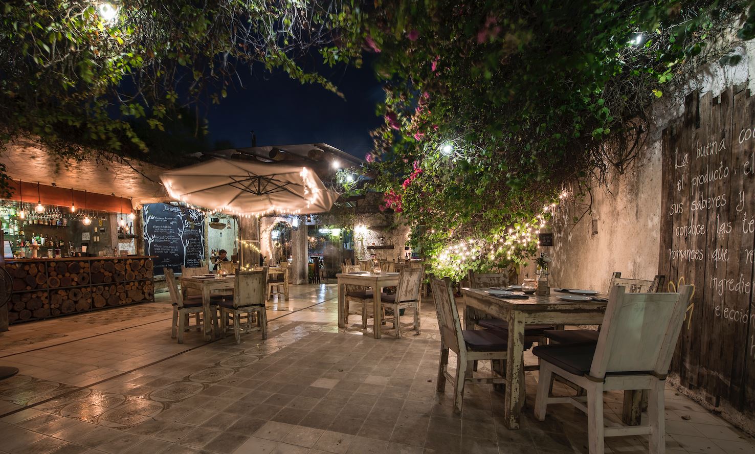 La Fonda del Zancudo patio