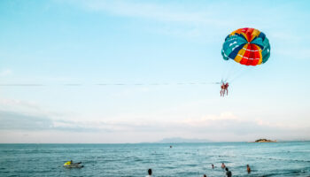 parasailing