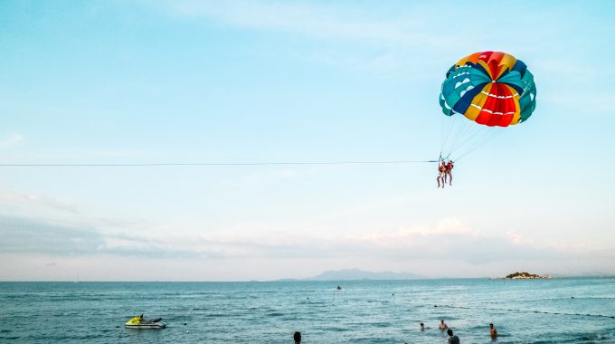 parasailing