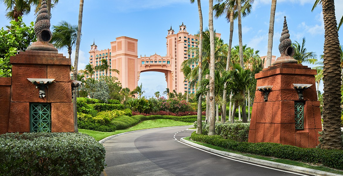 Arrival at The Royal at Atlantis