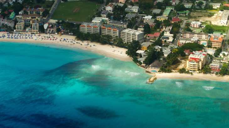 aerial-view-dover-beach-barbados-turquoise-water-sand-hotels