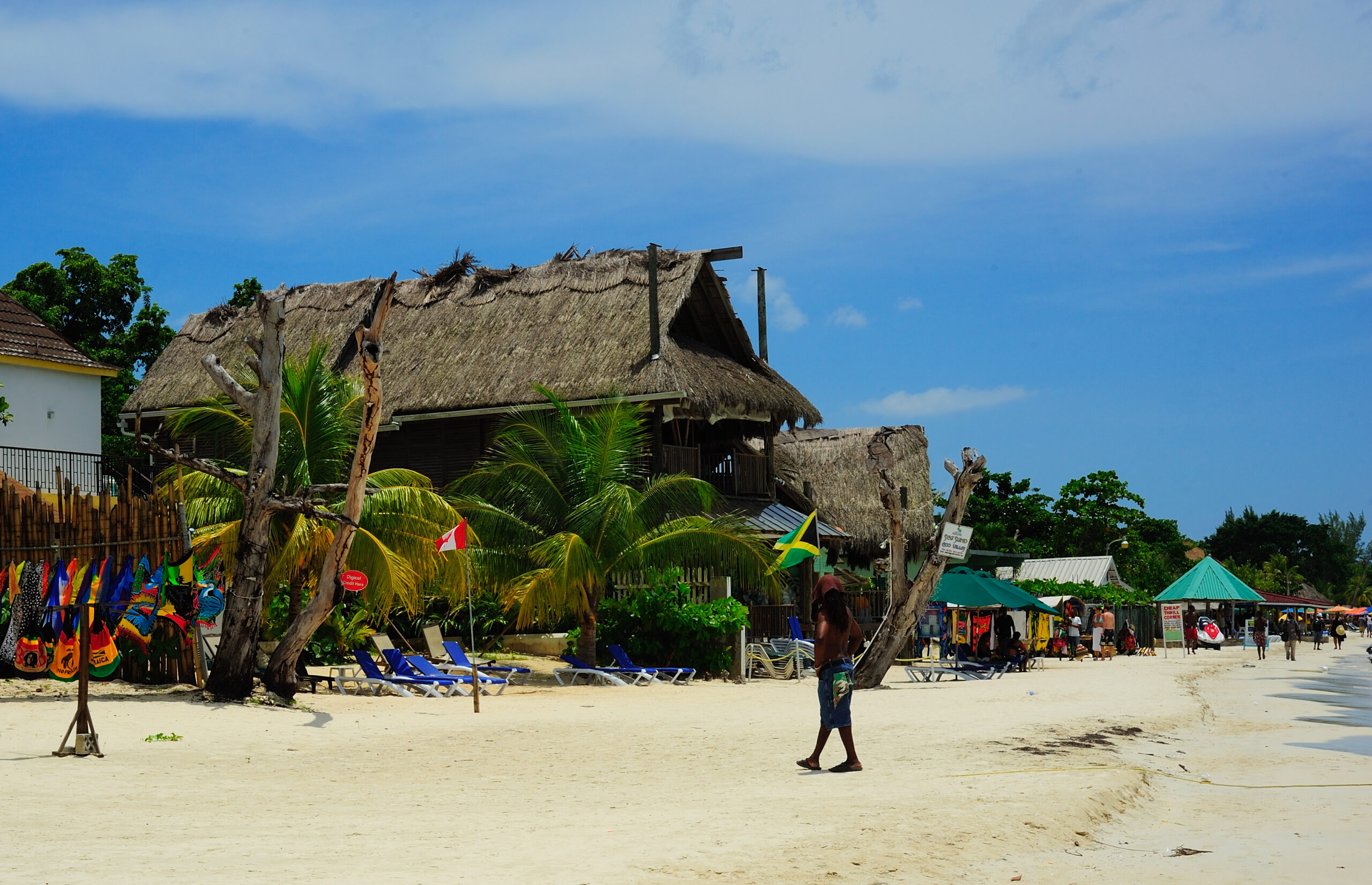 Negril Beach Jamaica in the Carribean.