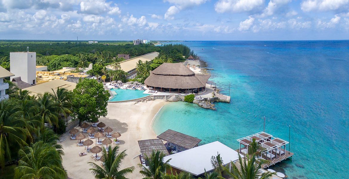 aerial-view-beach-intercontinental-cozumel