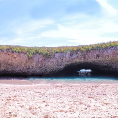 This Secret Beach in Mexico Is Inside a Cave