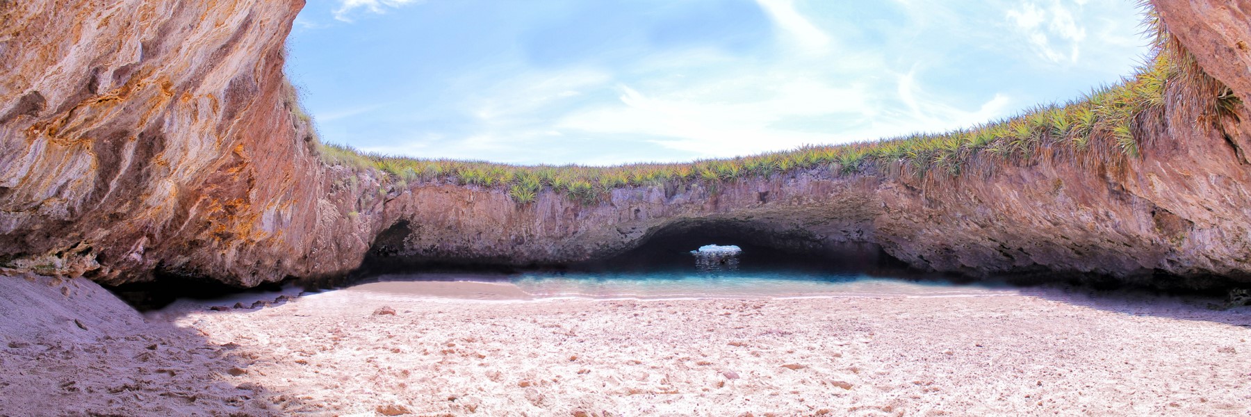 This Secret Beach in Mexico Is Inside a Cave