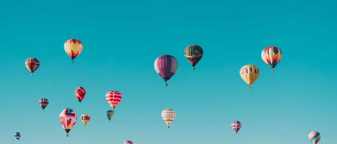 hot-air-balloon-festival-blue-sky