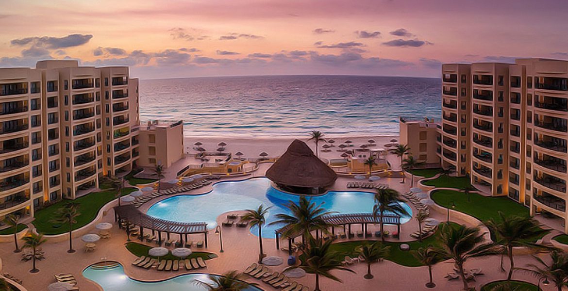 resort-pool-sunset-royal-sands-resort-spa-cancun