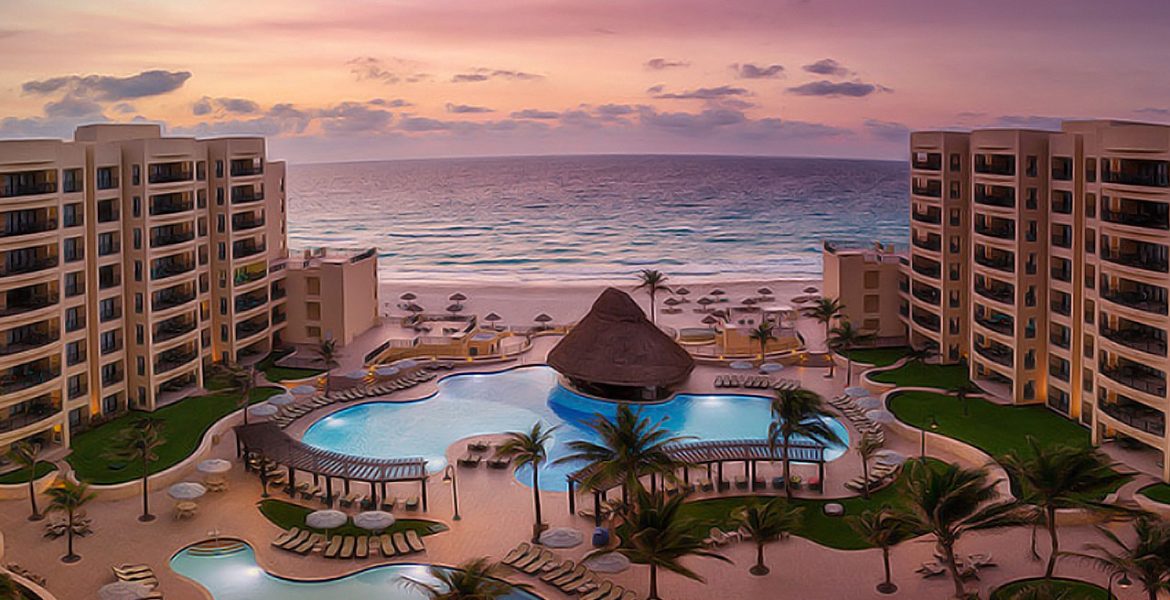 resort-pool-sunset-royal-sands-resort-spa-cancun