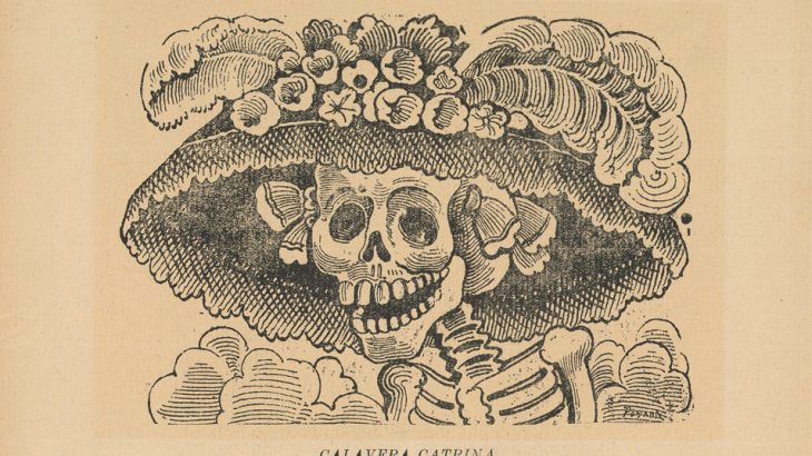 la-calavera-garbancera-drawing-jose-guadalupe-posada