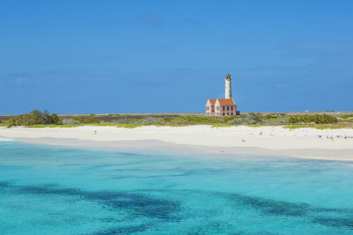 Old lighthouse on Klein Curacao