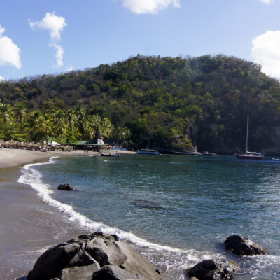 The Caribbean’s Most Beautiful Black Sand Beaches