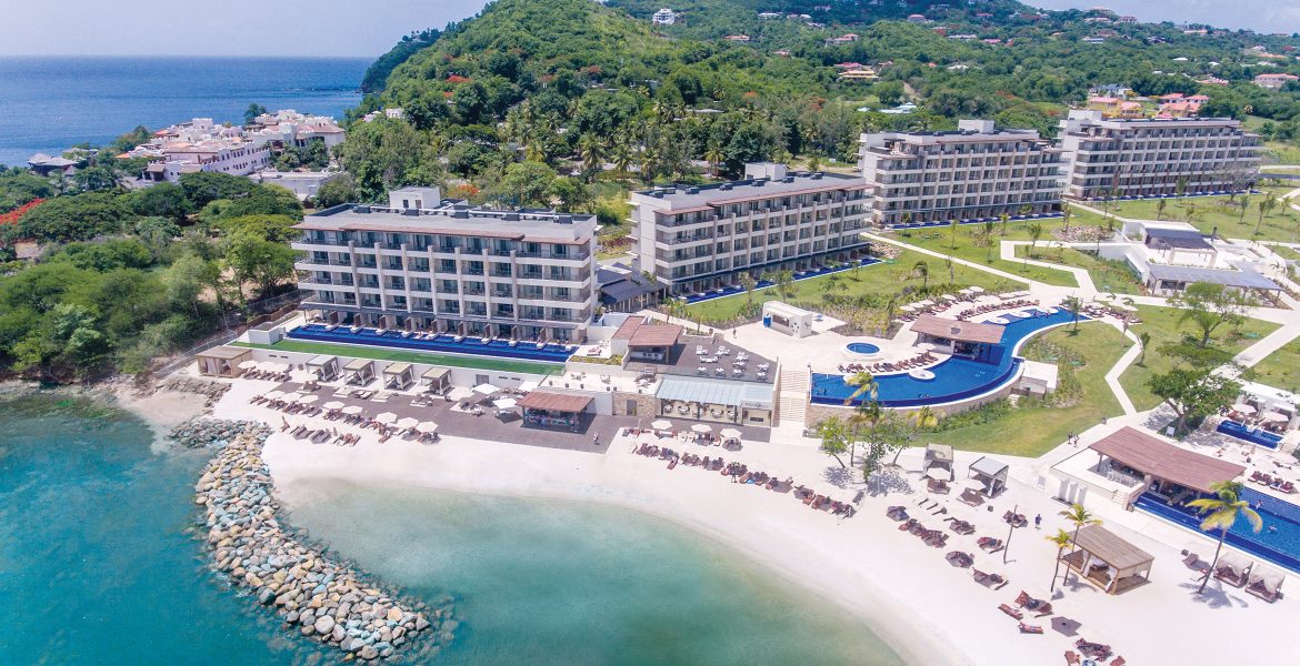 aerial-view-resort-crescent-beach-white-sand