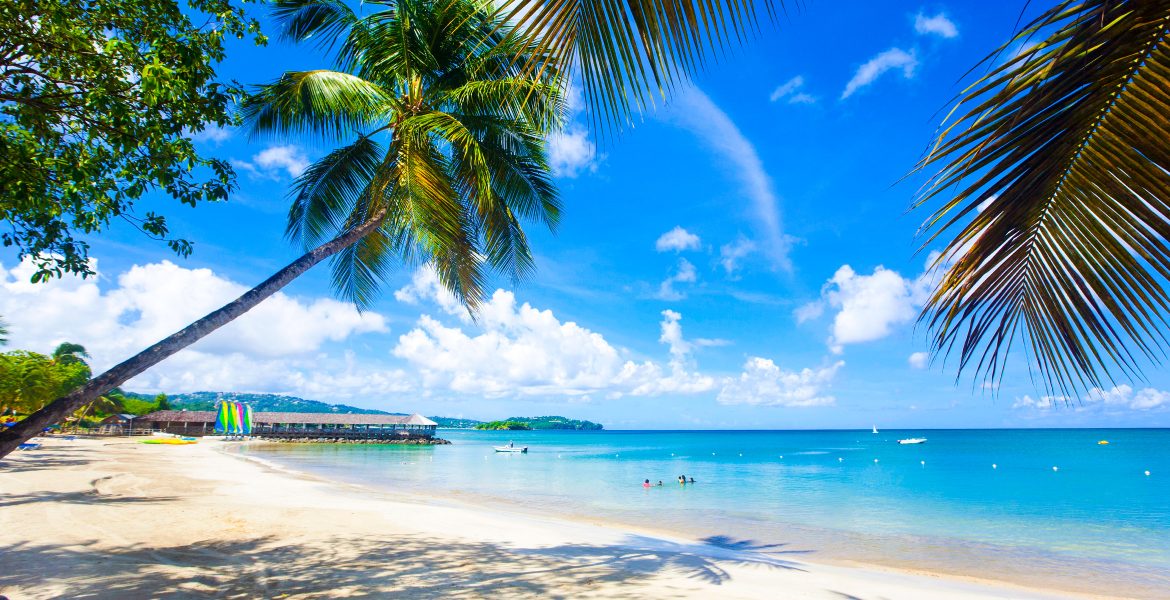 white-sand-blue-water-palm-trees