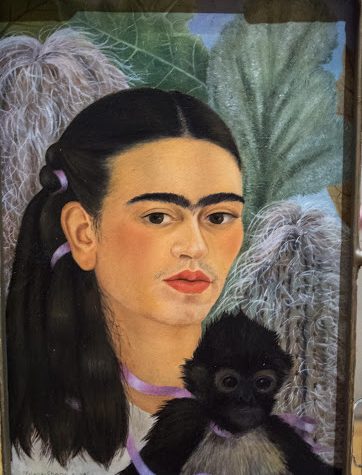 painting-woman-black-hair-with-black-monkey