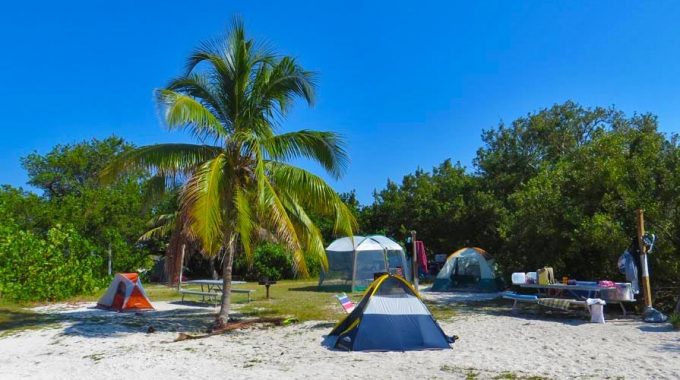 camp-site-Dry-Tortugas-National-Park