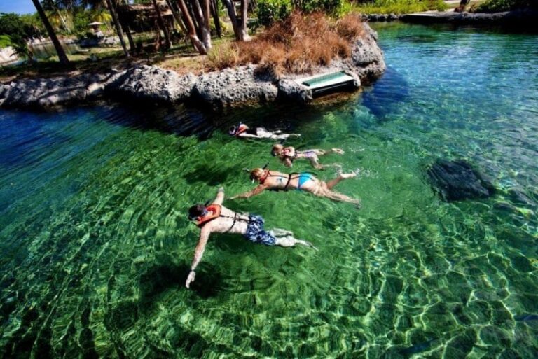 family-snorkeling-cayman-turtle-centre-family-activity-grand-cayman