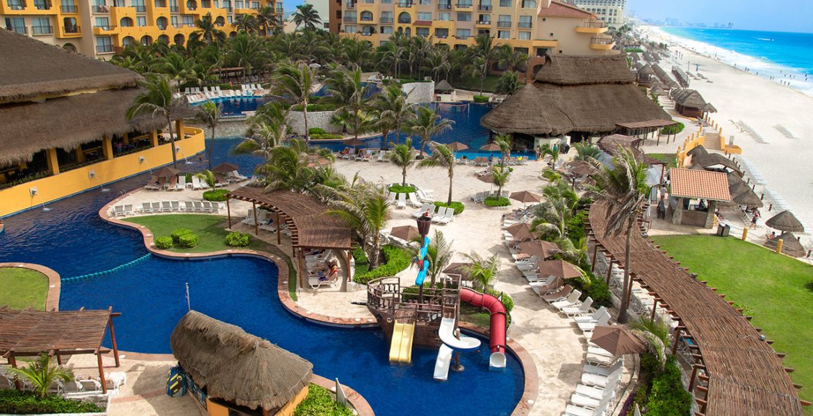 aerial-view-fiesta-americana-condesa-cancun-beach-hotel