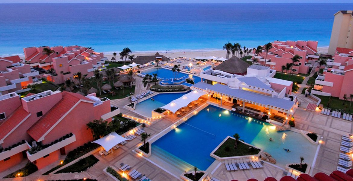 aerial-view-sunset-omni-cancun-beach-hotel-cancun-mexico