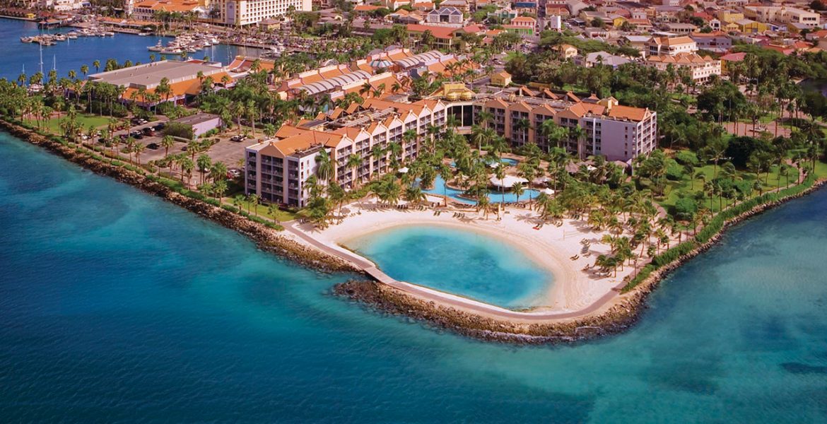 aerial-view-Renaissance-Aruba-Resort-Casino