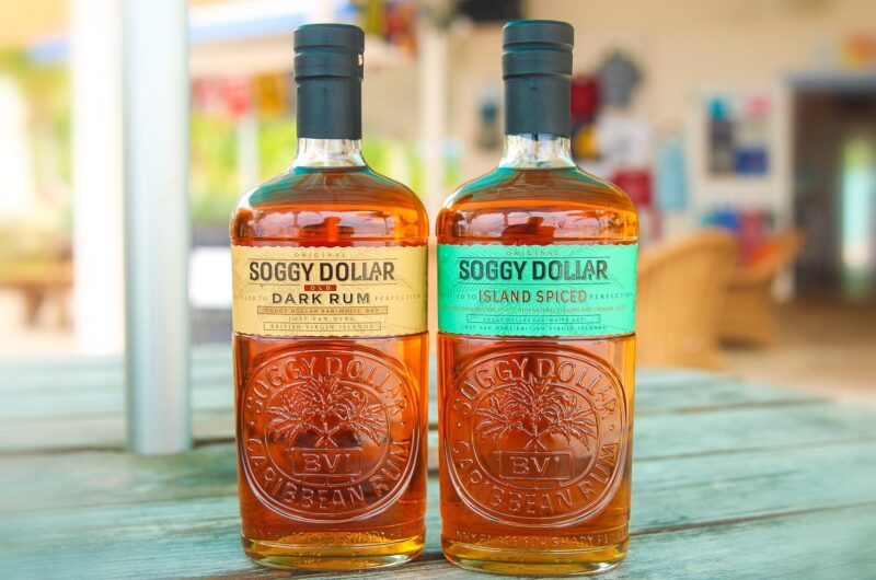 New handmade, locally made rum at the Soggy Dollar