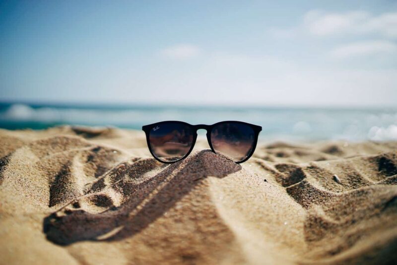 sunglasses-beach-sand-water