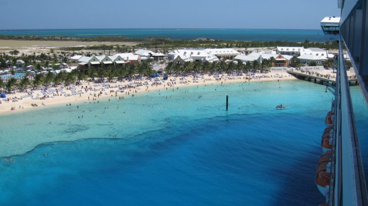 Turks and Caicos Governor's Beach View of the Drop-Off from Margaritaville