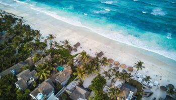 aerial-view-ocean-water-villa