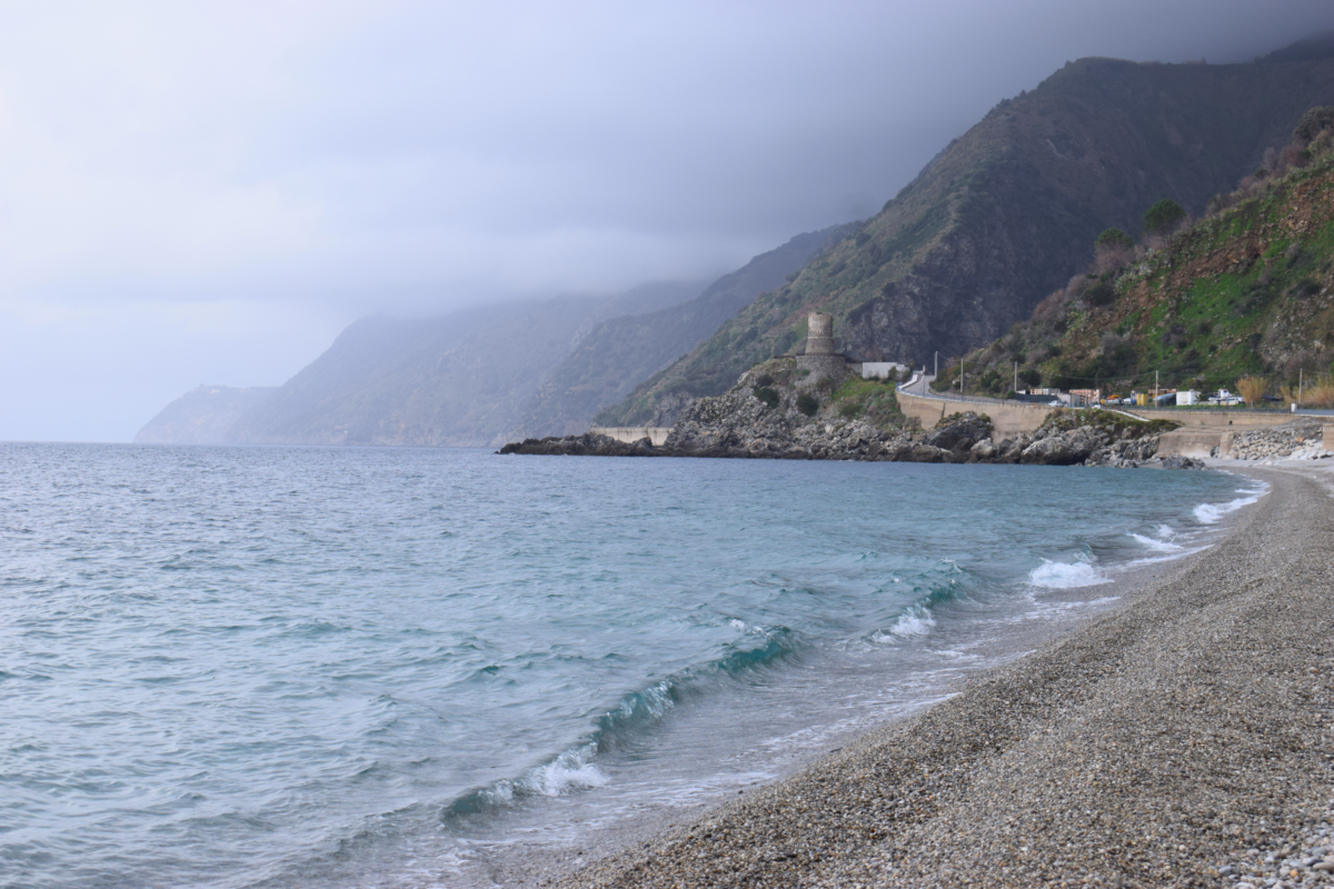 Misty Bagnara Calabra beach