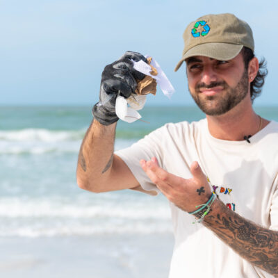 How Tampa Bay TikToker Inspires Through Beach Cleanups