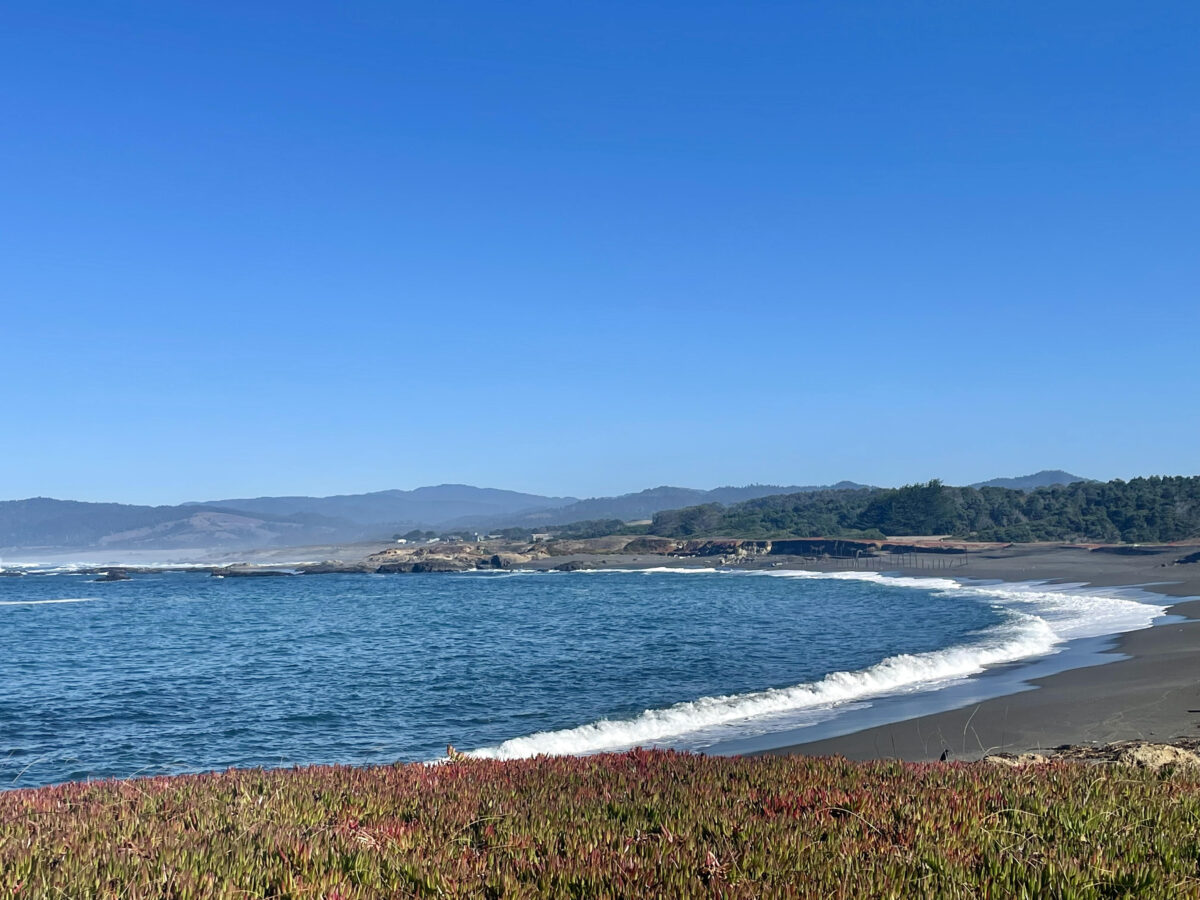 Beach in Fort Bragg MacKerricher State Park