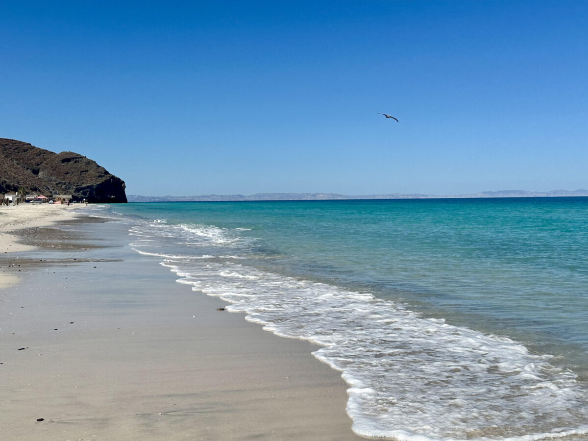 Tecolote beach in La az