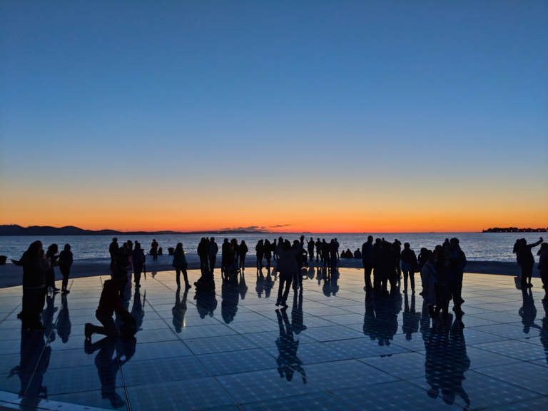 Sunset in Zadar