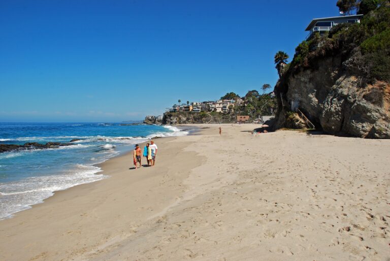 Thousand Steps Beach, in South Laguna Beach, California