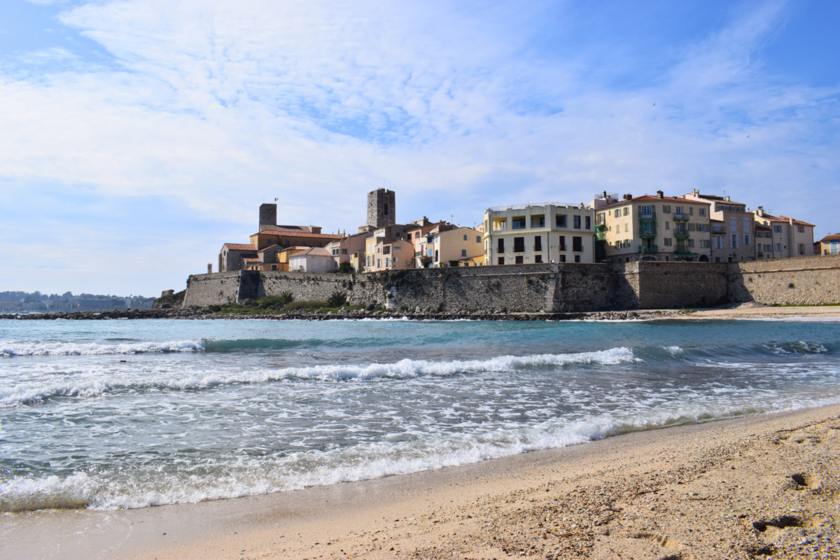 Antibes beach