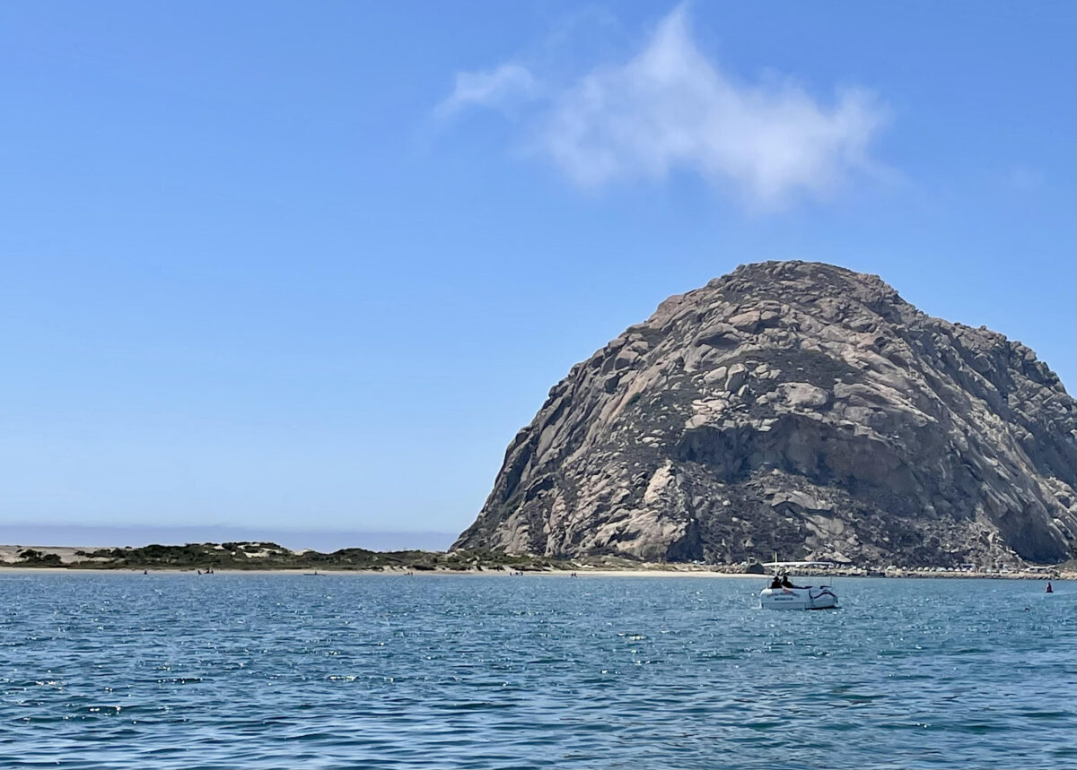 Morro Rock in Morro Bay.