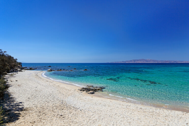 Kastraki beach of Naxos, Greece. Kastraki beach of Naxos island in Cyclades, Greece