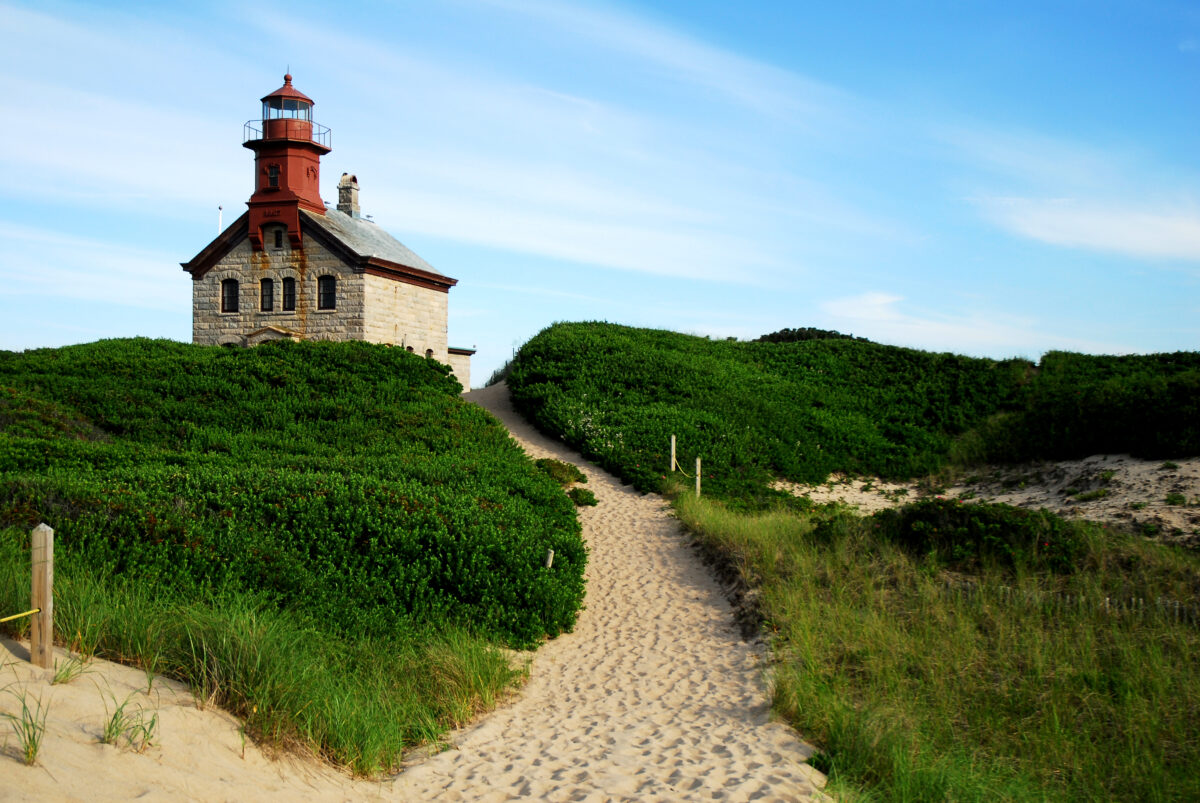 North Light, Block Island, RI. The Historic North Light on Block Island, RI.