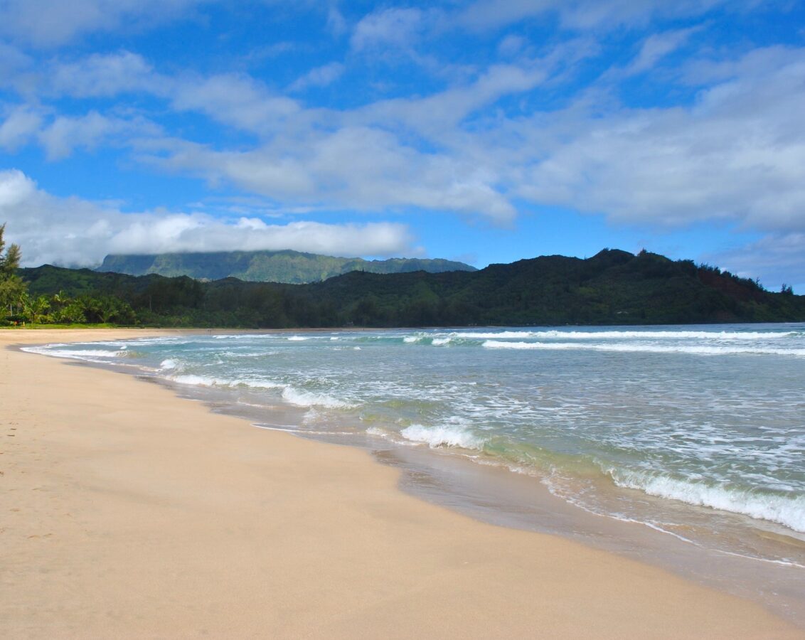 Hanalei Bay Beach