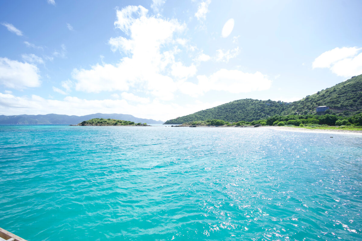 Jost Van Dyke Beach View.