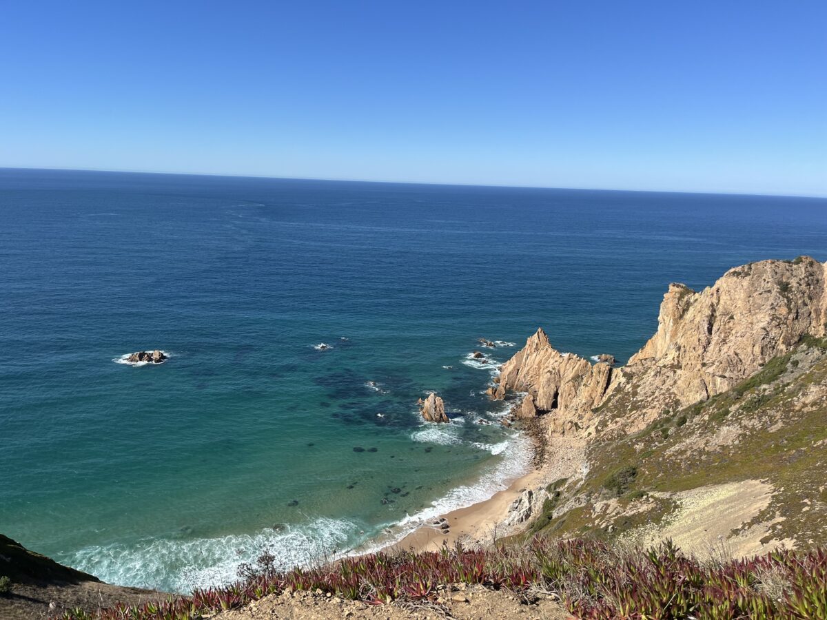 cliffside at Praia Grande, Colares