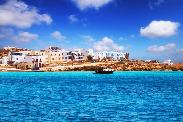 Chora on Pano Koufonisi island, Greece