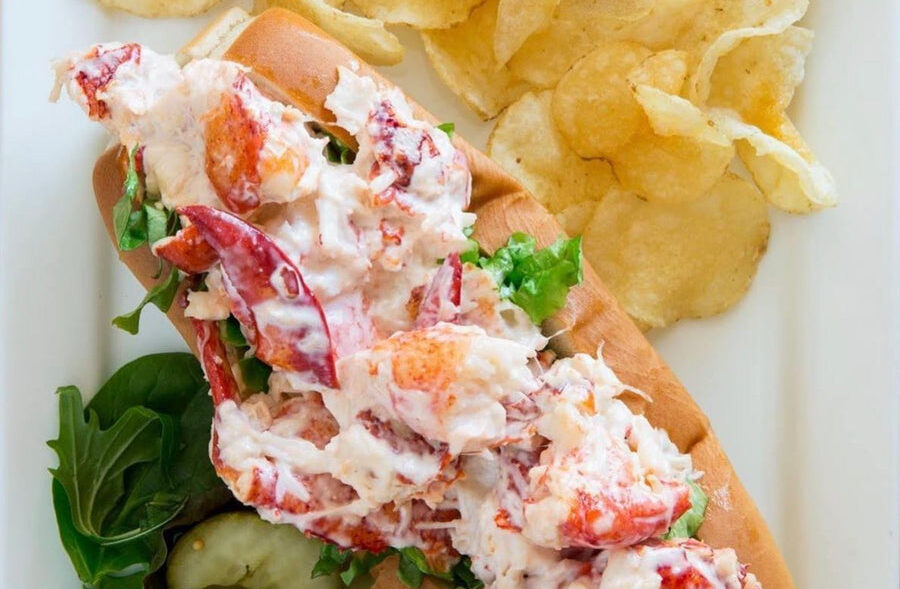 Lobster roll at Allison's Restaurant.