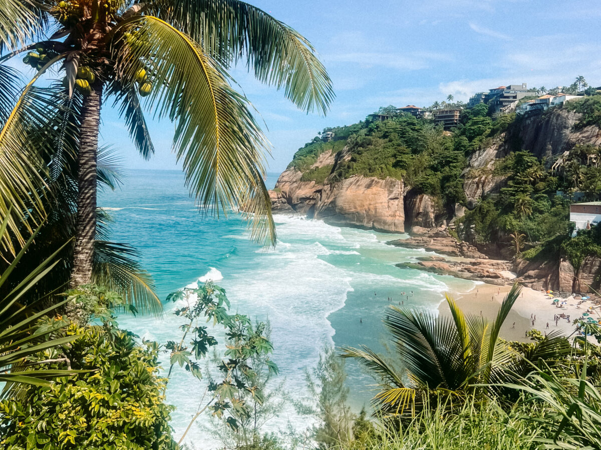 Joatinga beach in Brazil.