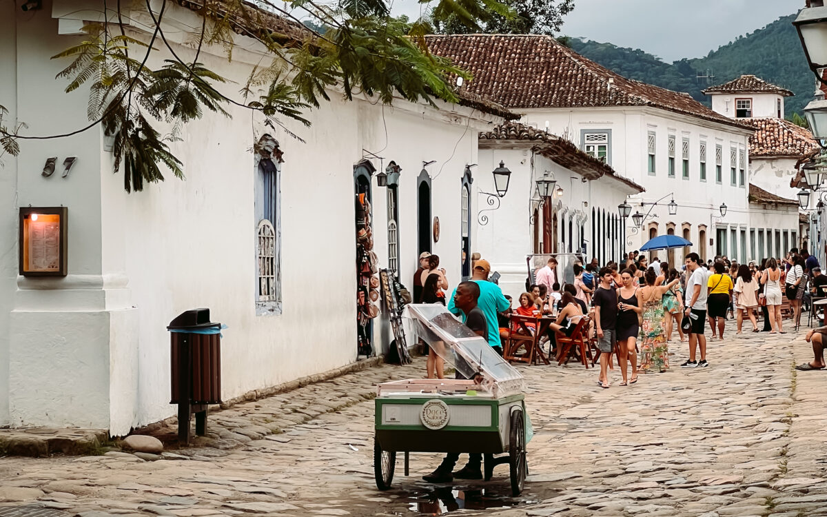Paraty Brazil Historic Center.