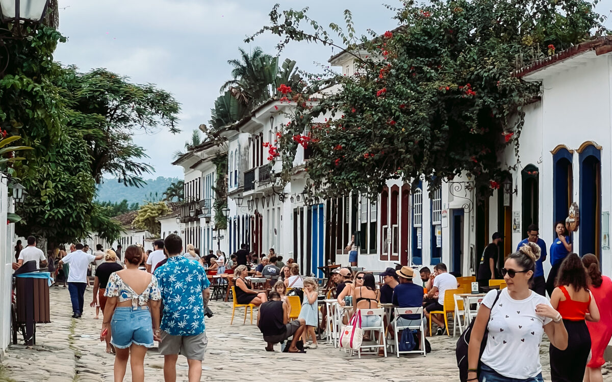 Paraty Brazil Historic Center.