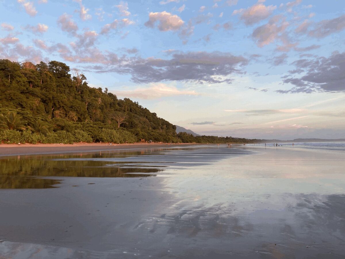 Uvita Costa Rica beach.