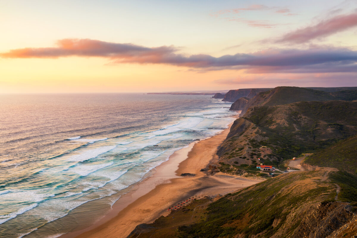 Praia do Cordoama near Vila do Bispo in the Algarve. 