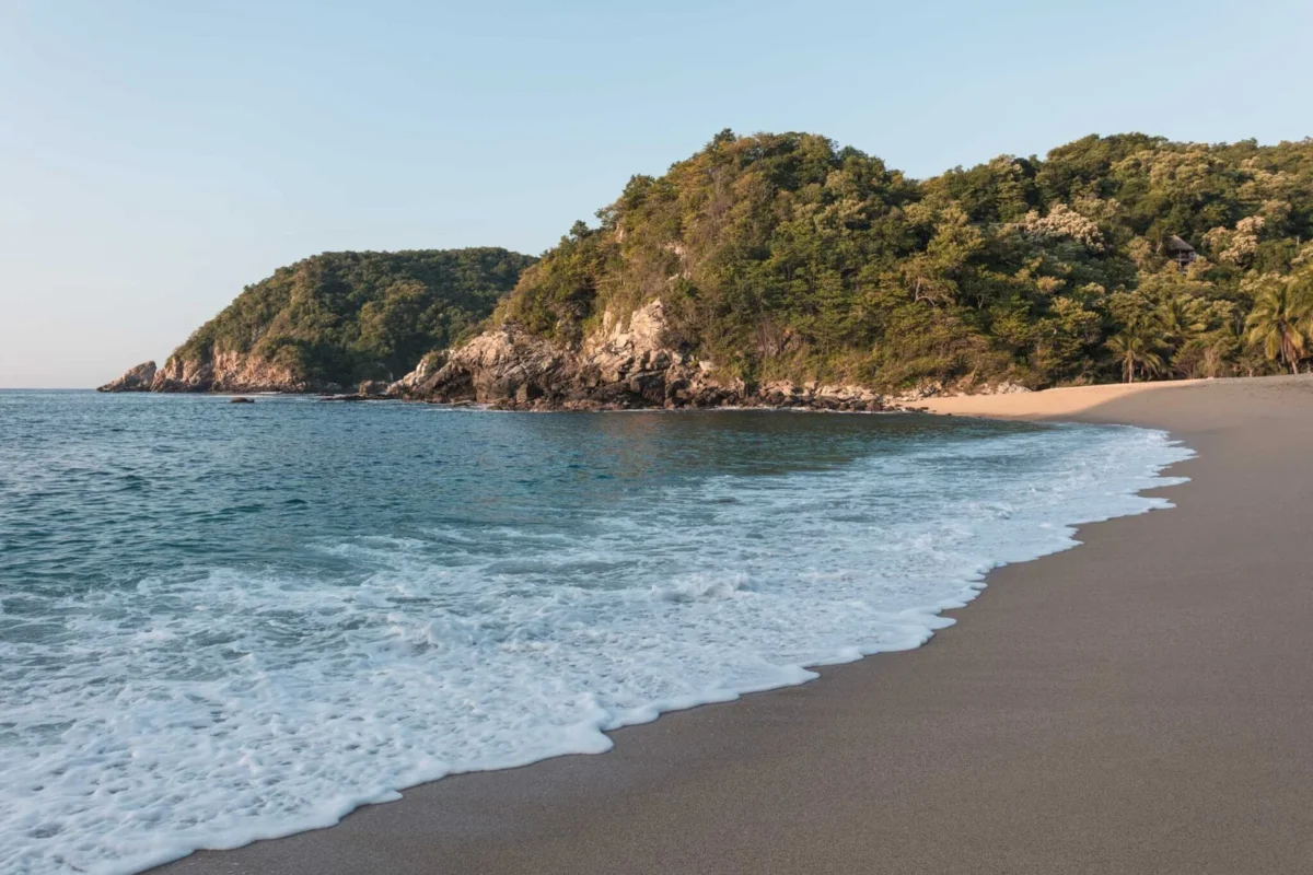 Playa la boquilla, Oaxaca, Mexico.