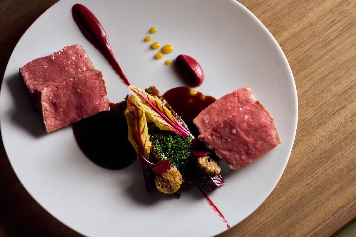 upscale food plated at The Chef’s Counter at MAASS — Fort Lauderdale