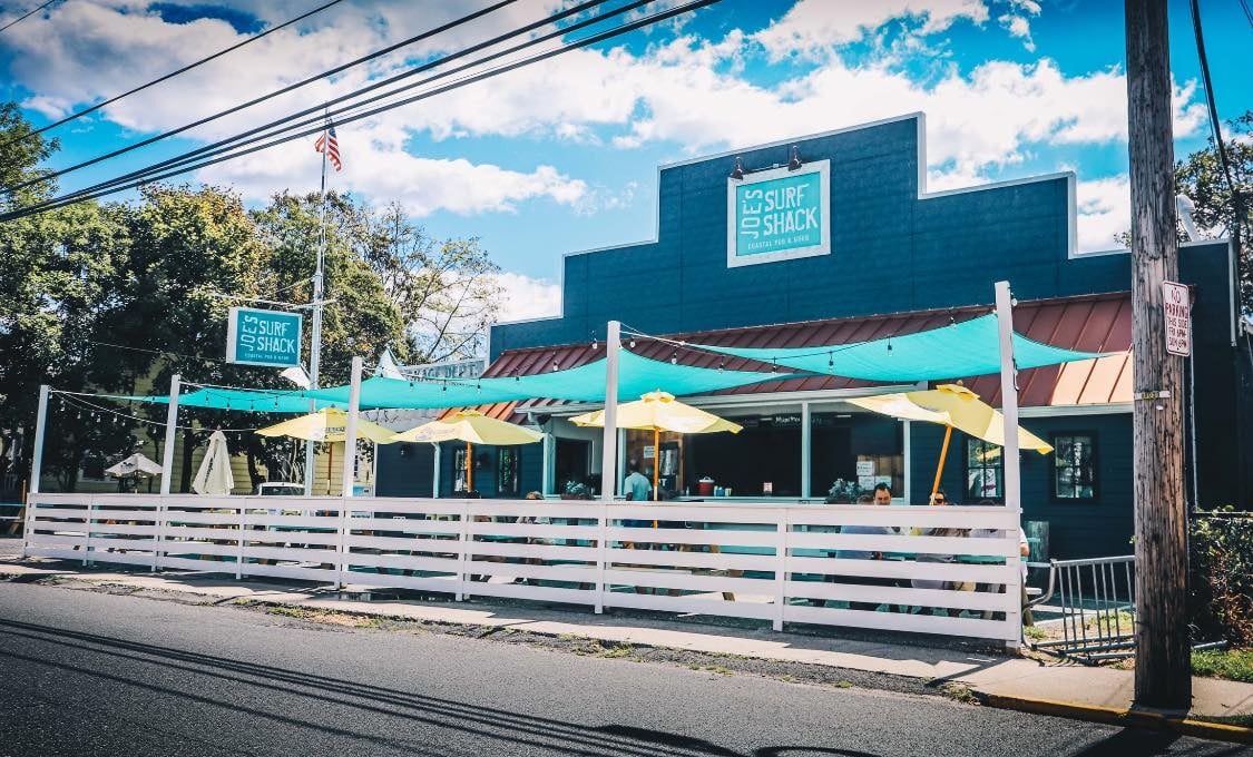 exterior of Joe’s Surf Shack